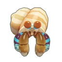 Electric Blue Hermit Crab