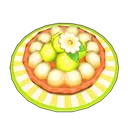 Floral Melon Pie