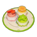 Fruity Rice Cake Trio