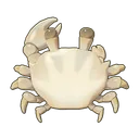 Milky Fiddler Crab