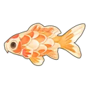 Yellow Dappled Koi